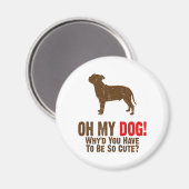 Aimant Staffordshire Bull Terrier (Recto/Verso)