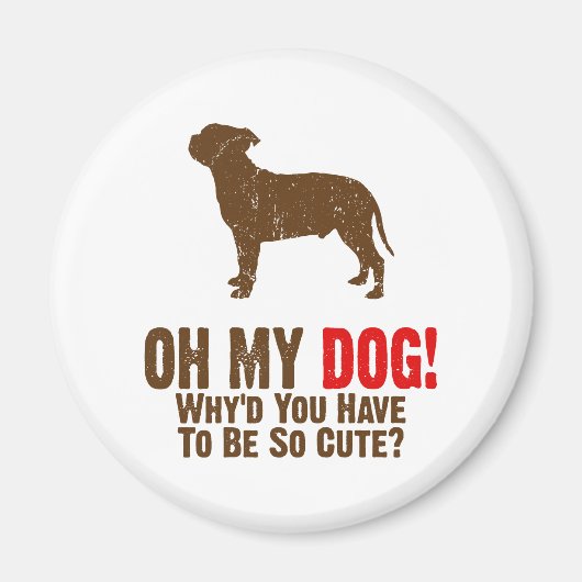 Aimant Staffordshire Bull Terrier (Devant)