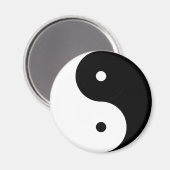 Aimant Standard Yin Yang par Kenneth Yoncich (Recto/Verso)