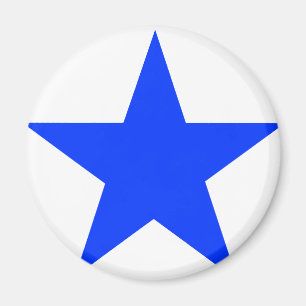 Aimant Star Blue Le MUSÉE Zazzle Cadeaux
