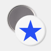 Aimant Star Blue Le MUSÉE Zazzle Cadeaux (Recto/Verso)