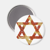 Aimant star de la pizza de david (Recto/Verso)