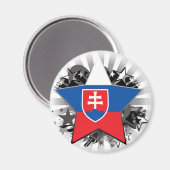 Aimant Star de Slovaquie (Recto/Verso)