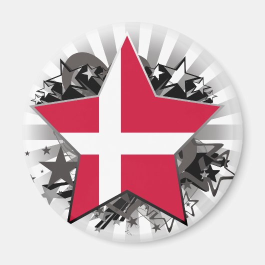 Aimant Star du Danemark (Devant)