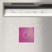 Aimant STAR DU MATIN, violet rose (In Situ (Lave-vaisselle))