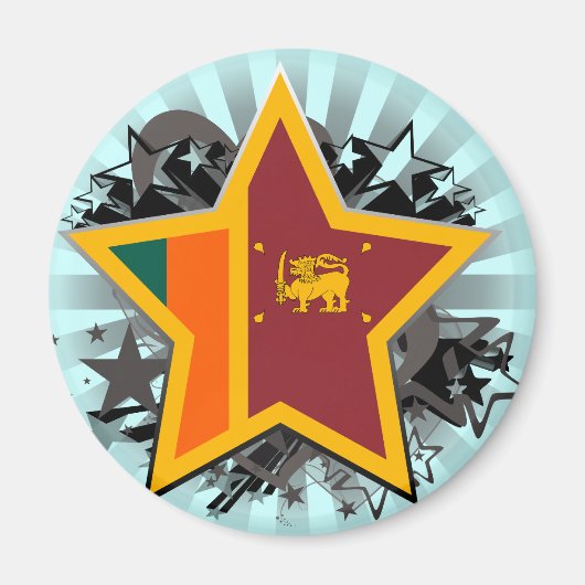 Aimant Star du Sri Lanka (Devant)