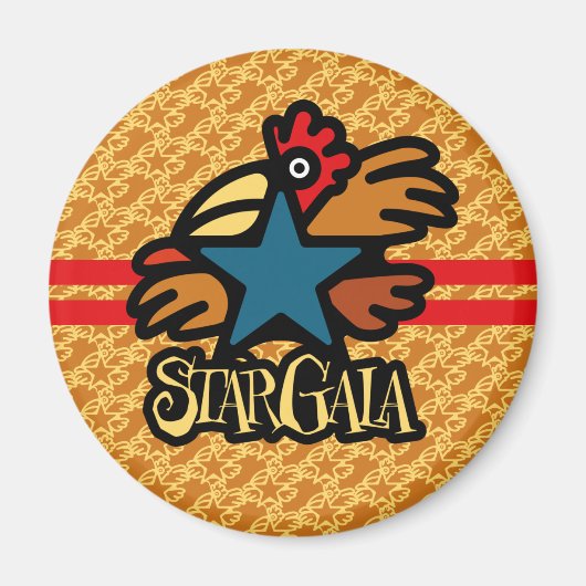 AIMANT STAR GALA /ESTRELLA GALLO PAR MASANSER PIXELAT (Devant)