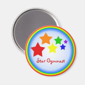 Aimant Star Gymnaste (Recto/Verso)