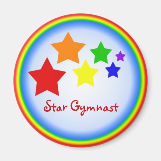 Aimant Star Gymnaste (Devant)