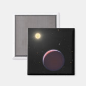 Aimant Star Kepler 51 et Trois planètes géantes comme le  (Recto/Verso)