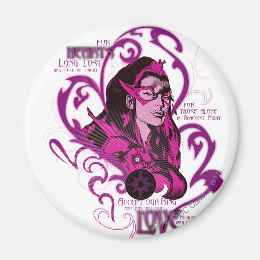 Aimant Star Sapphire Graphisme 1 (Devant)