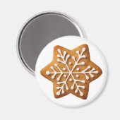 Aimant Star Shape Gingpain de Noël (Recto/Verso)
