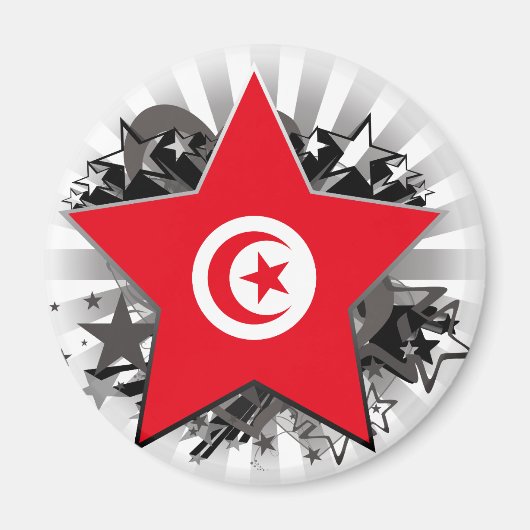 Aimant Star tunisienne (Devant)