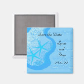 Aimant Starfish and Ocean Enregistrer la date (Recto/Verso)