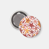 Aimant Starfish Shells : Motif scandinave (Recto/Verso)