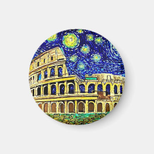 Aimant Starry Night Rome Italie