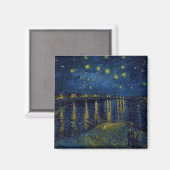 Aimant Starry Night, Vincent van Gogh (Recto/Verso)