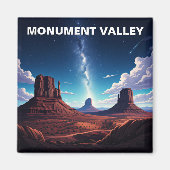 Aimant Starry Sky Monument Valley (Devant)