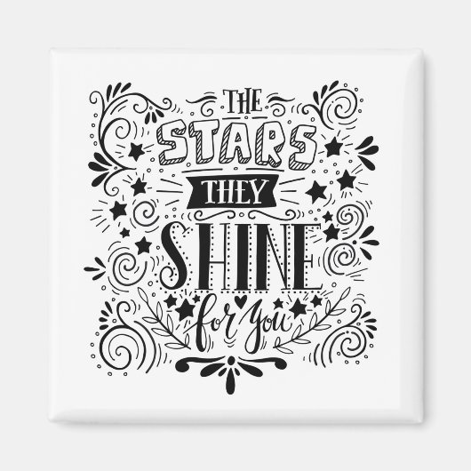 Aimant Stars They Shine For You (Devant)