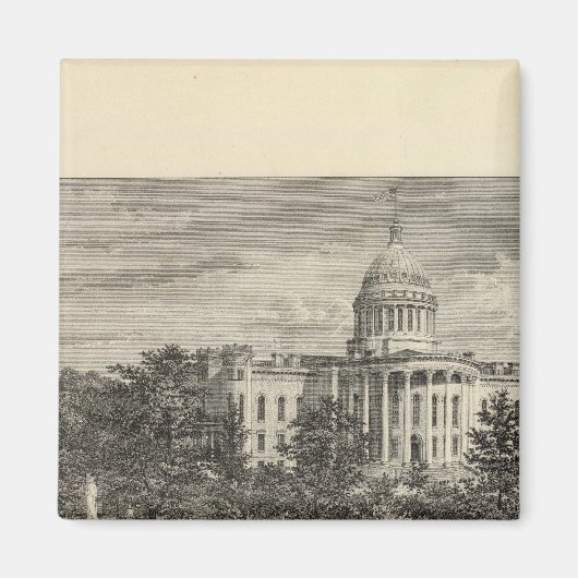 Aimant State Capitol, Madison, Wis (Devant)