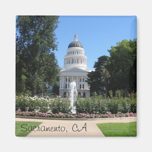 Aimant State Capitol, Sacramento, Californie (Devant)