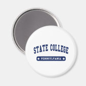 Aimant State College Pennsylvania College Style tee - shi (Recto/Verso)