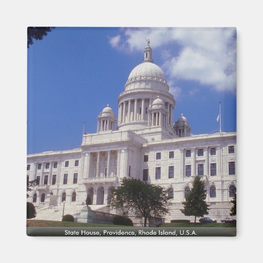 Aimant State House, Providence, Rhode Island, États-Unis (Devant)