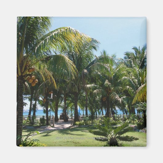 Aimant Station balnéaire (Devant)