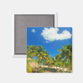 Aimant Station balnéaire tropicale, Belize (Recto/Verso)