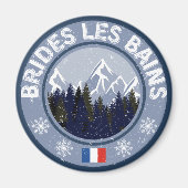 Aimant Station de ski Brides Les Bains (Devant)