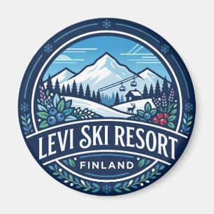 Aimant Station de ski de Levi en Finlande