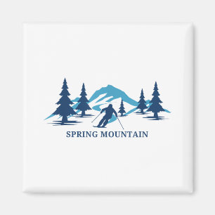 Aimant Station de ski de Spring Mountain Pennsylvania Ski