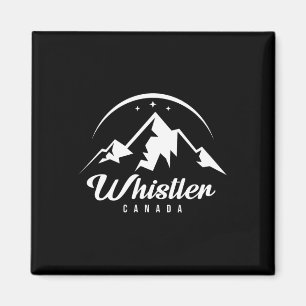 Aimant Station de ski de Whistler Canada Ski Snowboard