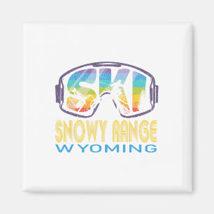 Aimant Station de ski Snowy Range Wyoming Vacances de ski