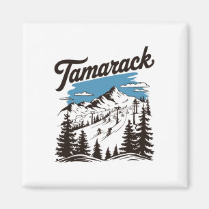 Aimant Station de ski Tamarack Idaho Ski Ski 2