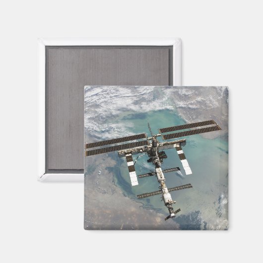 Aimant Station spatiale internationale (Recto/Verso)
