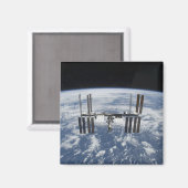 Aimant Station spatiale internationale en orbite (Recto/Verso)
