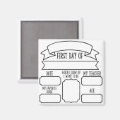 Aimant Statistiques de naissance des nouveau-nés (Recto/Verso)