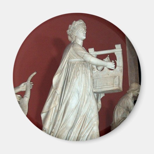 Aimant Statue Apollo au Musée du Vatican (Devant)