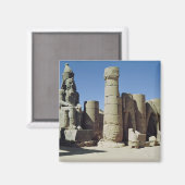 Aimant Statue assise de Ramesses II (Recto/Verso)