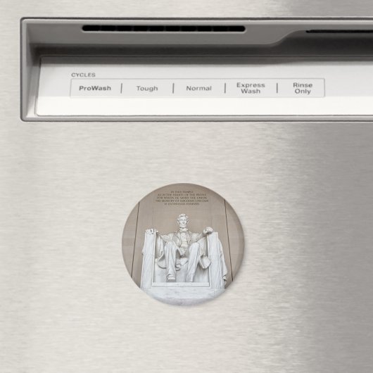 Aimant Statue d'Abraham Lincoln (In Situ (Lave-vaisselle))