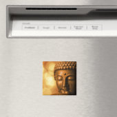 Aimant Statue de Bouddha de bronze avec Arrière - plan de (In Situ (Lave-vaisselle))