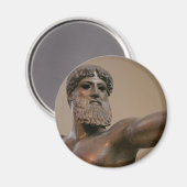 Aimant Statue de bronze de Zeus à Athènes Grèce (Recto/Verso)