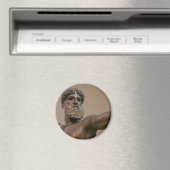 Aimant Statue de bronze de Zeus à Athènes Grèce (In Situ (Lave-vaisselle))