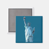 Aimant Statue de la Liberté (Recto/Verso)