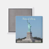 Aimant Statue de la Liberté (Recto/Verso)