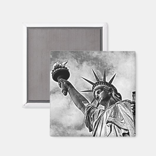 Aimant Statue de la Liberté (Recto/Verso)