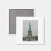 Aimant Statue de la Liberté (Recto/Verso)