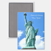 Aimant Statue de la Liberté New York (Recto/Verso)