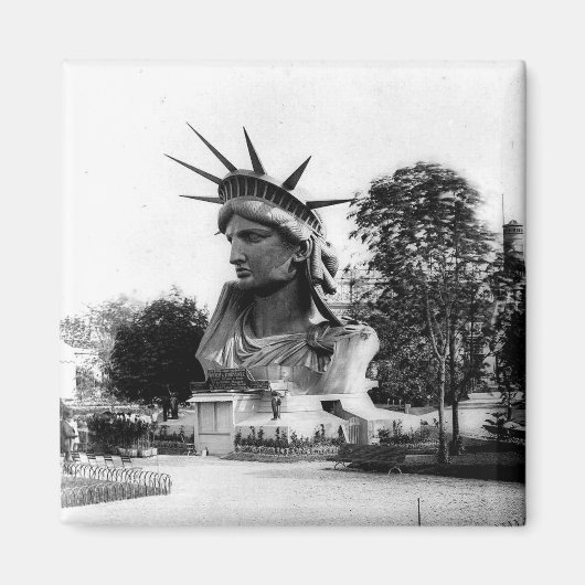 Aimant Statue de la Liberté Paris France (Devant)